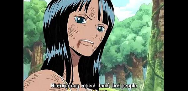  Nico Robin At Skypea